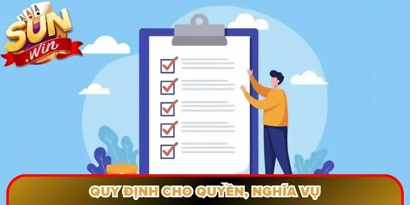 Quy định cho quyền, nghĩa vụ