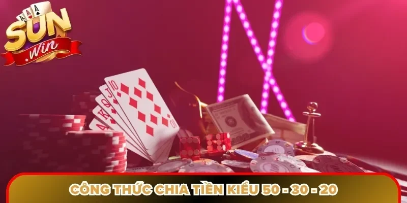 Công thức chia tiền kiểu 50 - 30 - 20