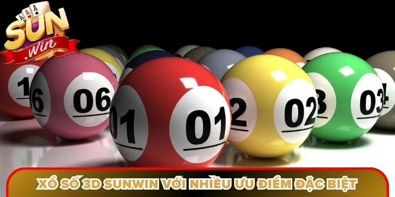 Xổ số 3D Sunwin với nhiều ưu điểm đặc biệt