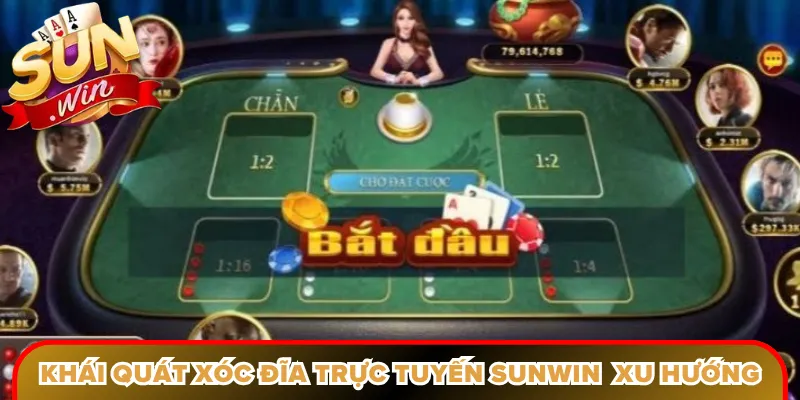Khái quát xóc đĩa trực tuyến Sunwin theo xu hướng giải trí tiên tiến